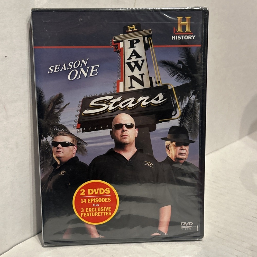 Pawn Stars 2009 (Season 1) ~BRAND NEW/SEALED~ 2 DVD's